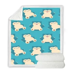 Pkm.store Herbst & Winter-Flauschige Pokemon Flanell Decke