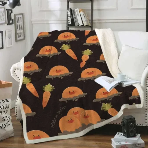 Pkm.store Herbst & Winter-Flauschige Pokemon Flanell Decke