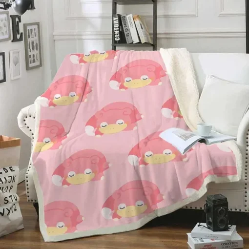Pkm.store Herbst & Winter-Flauschige Pokemon Flanell Decke