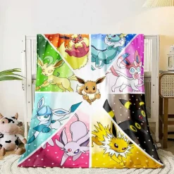 Pkm.store Herbst & Winter-Flauschige Weiche Decken Mit Pikachu Und Evoli Motiven