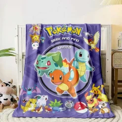 Pkm.store Herbst & Winter-Flauschige Weiche Decken Mit Pikachu Und Evoli Motiven