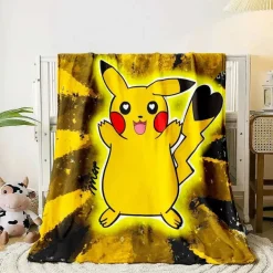 Pkm.store Herbst & Winter-Flauschige Weiche Decken Mit Pikachu Und Evoli Motiven