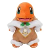 Pkm.store Herbst & Winter-Glumanda Charmander Stofftier Cosplay Weihnachts Edition (Ca. 24Cm)