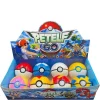 Pkm.store Pokeball & Pokebälle-Grose Pokebälle (Ca. 8Cm) Mit Figuren (8 Stk. Im Spiel Set)