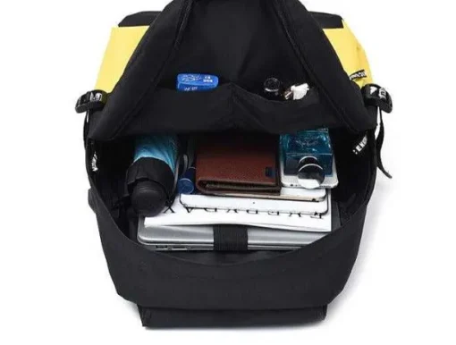 Pkm.store Rucksäcke & Taschen-Groser Pokemon Schulrucksack Mit Usb Ladebuchse Im Pikachu Look