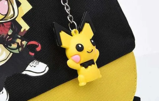 Pkm.store Rucksäcke & Taschen-Groser Pokemon Schulrucksack Mit Usb Ladebuchse Im Pikachu Look