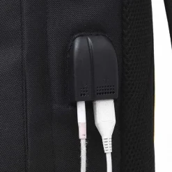 Pkm.store Rucksäcke & Taschen-Groser Pokemon Schulrucksack Mit Usb Ladebuchse Im Pikachu Look