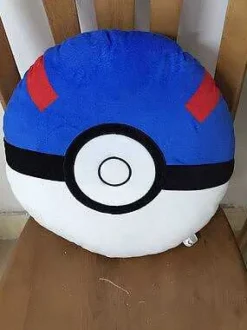 Pkm.store Pokeball & Pokebälle-Groses Plusch Pokeball Kissen Ca. 40X40Cm