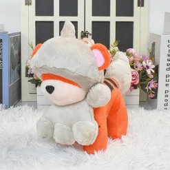 Pkm.store Pokemon Kuscheltiere-Hisui-Fukano Hisuian-Growlithe Pokemon Stofftier (Ca. 24Cm)