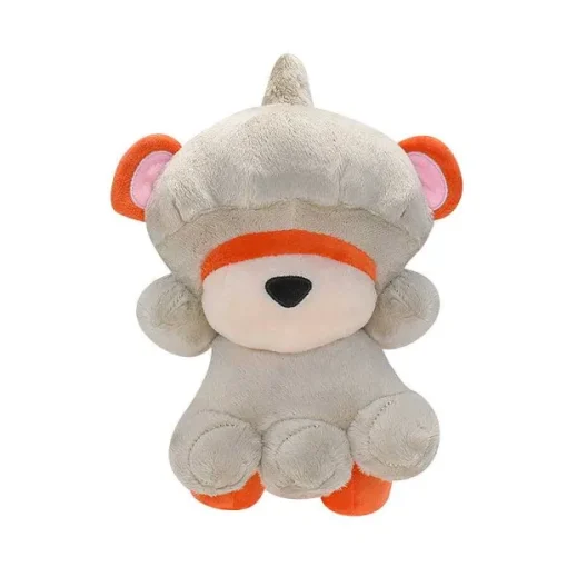 Pkm.store Pokemon Kuscheltiere-Hisui-Fukano Hisuian-Growlithe Pokemon Stofftier (Ca. 24Cm)