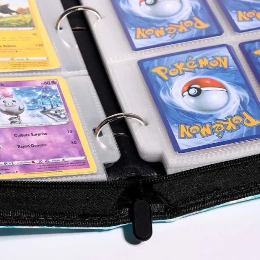 Pkm.store Pokemon Sammelalbum-Hochwertige Karten Sammelmappe Fur Bis Zu 720 Pokemon Karten