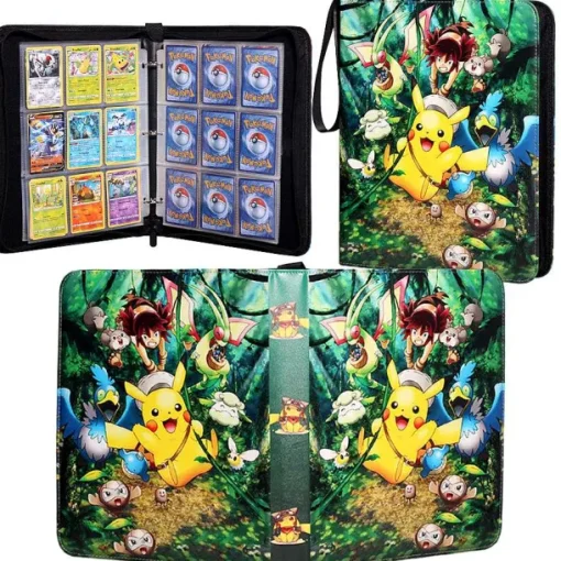 Pkm.store Pokemon Sammelalbum-Hochwertige Karten Sammelmappe Fur Bis Zu 720 Pokemon Karten