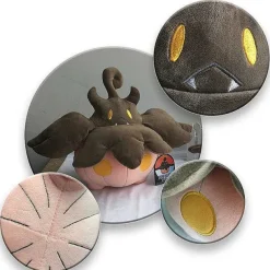 Pkm.store Pokemon Kuscheltiere-Irrbis / Pumpkaboo Plusch Stofftier Pokemon (Ca. 35Cm)