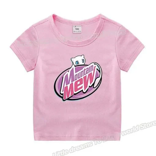 Pkm.store Sommer-Kinder T-Shirts Mit Niedlichen Pokemon Oder Pikachu Motiven