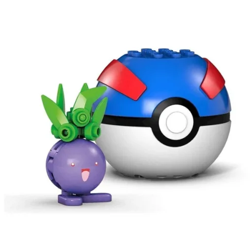 Pkm.store Pokemon Bausteine-Mega Bloks Pokemon Serie Abra Oddish Riolu Ultra Ball Bausteine