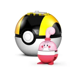 Pkm.store Pokemon Bausteine-Mega Bloks Pokemon Serie Abra Oddish Riolu Ultra Ball Bausteine