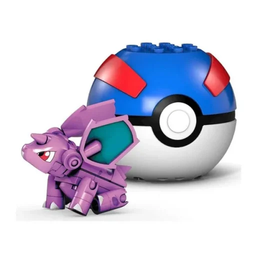 Pkm.store Pokemon Bausteine-Mega Bloks Pokemon Serie Abra Oddish Riolu Ultra Ball Bausteine
