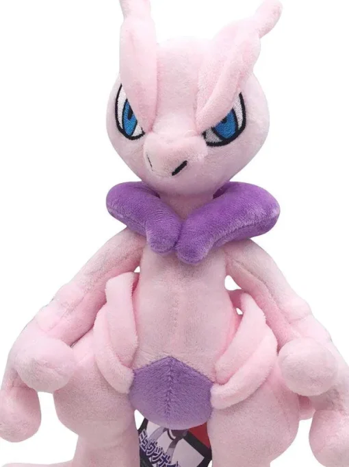 Pkm.store Pokemon Kuscheltiere-Mega Evolution Mewtwo Mewtu Kuschel Pokemon (Ca. 30Cm)