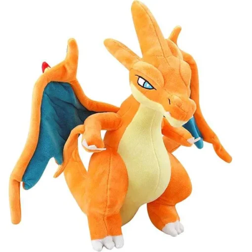 Pkm.store Pokemon Kuscheltiere-Mega Glurak Charizard Plusch Pokemon Figuren - Ca. 30Cm