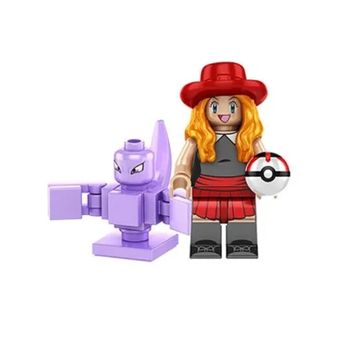 Pkm.store Pokemon Figuren-Mini Trainer Figuren Mit Pokemon