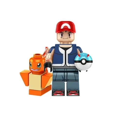 Pkm.store Pokemon Figuren-Mini Trainer Figuren Mit Pokemon