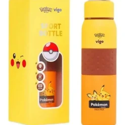 Pkm.store Sommer-500Ml Pokemon Pikachu Wasser Flasche Fur Kinder Schule