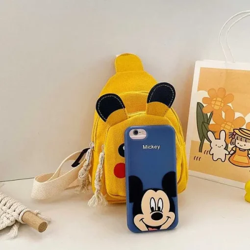 Pkm.store Rucksäcke & Taschen-Modische Pokemon Pikachu Schultertasche
