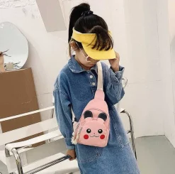 Pkm.store Rucksäcke & Taschen-Modische Pokemon Pikachu Schultertasche