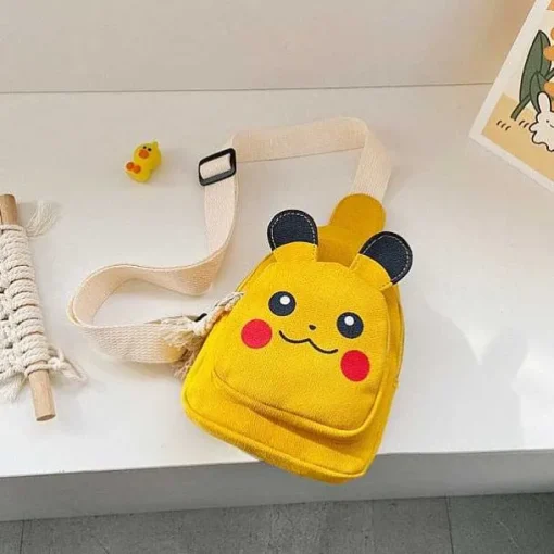 Pkm.store Rucksäcke & Taschen-Modische Pokemon Pikachu Schultertasche