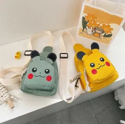 Pkm.store Rucksäcke & Taschen-Modische Pokemon Pikachu Schultertasche