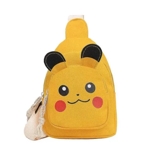 Pkm.store Rucksäcke & Taschen-Modische Pokemon Pikachu Schultertasche