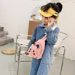 Pkm.store Rucksäcke & Taschen-Modische Pokemon Pikachu Schultertasche