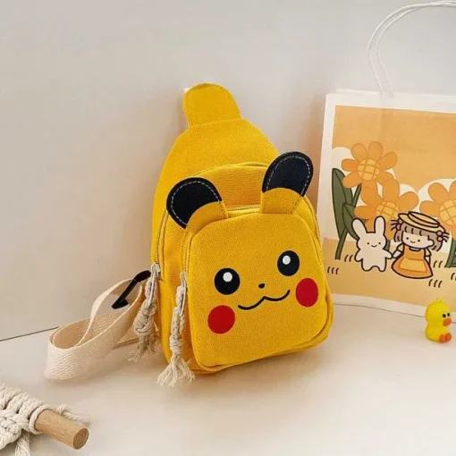 Pkm.store Rucksäcke & Taschen-Modische Pokemon Pikachu Schultertasche
