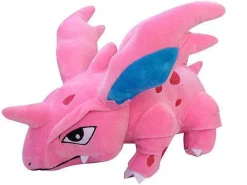 Pkm.store Pokemon Kuscheltiere-Nidorina Stofftier Pokemon (Ca. 30Cm) Blau Oder Pink
