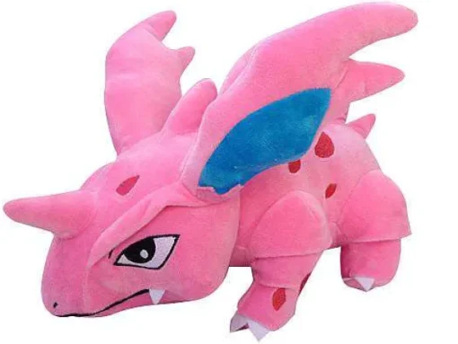 Pkm.store Pokemon Kuscheltiere-Nidorina Stofftier Pokemon (Ca. 30Cm) Blau Oder Pink