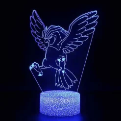 Pkm.store Pokemon Lampen & Nachtlichter-Pidgeot Tauboss Pokemon Lampe, Nachtlicht, Nachttischlampe