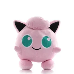 Pkm.store Pokemon Kuscheltiere-Piepi Clefairy, Pii Cleffa, Pummeluff Jigglypuff, Fluffeluff Igglybuff Pokemon Kuscheltiere