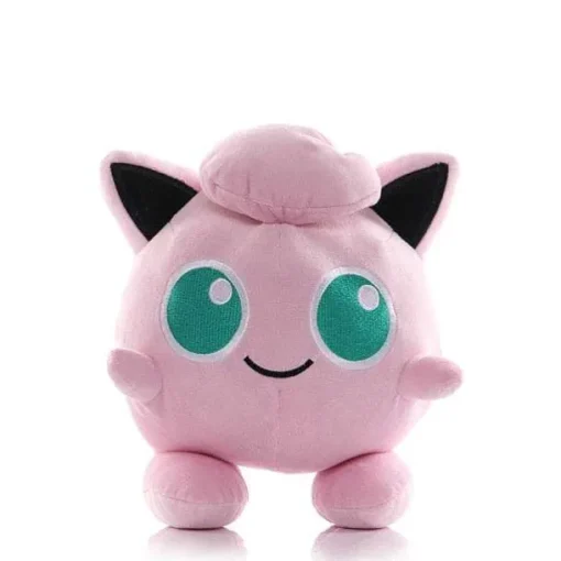 Pkm.store Pokemon Kuscheltiere-Piepi Clefairy, Pii Cleffa, Pummeluff Jigglypuff, Fluffeluff Igglybuff Pokemon Kuscheltiere