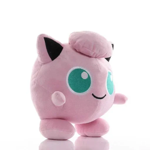Pkm.store Pokemon Kuscheltiere-Piepi Clefairy, Pii Cleffa, Pummeluff Jigglypuff, Fluffeluff Igglybuff Pokemon Kuscheltiere