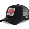 Pkm.store Pokemon Mützen & Caps-Pika Mutze - Baseball Cap - Pokemon Cap (Pikachu, Enton, Gengar, Relaxo, Pokeball)