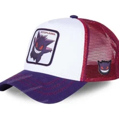 Pkm.store Pokemon Mützen & Caps-Pika Mutze - Baseball Cap - Pokemon Cap (Pikachu, Enton, Gengar, Relaxo, Pokeball)