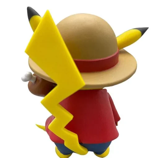 Pkm.store Pokemon Figuren-Pikachu Als Cosplay Figur - One Piece Luffy Majin Buu