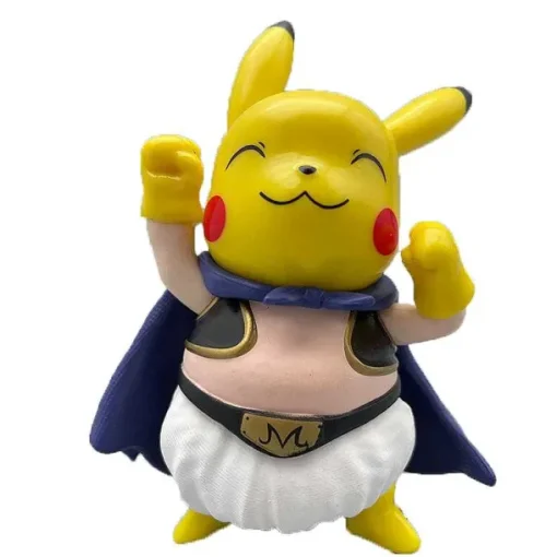 Pkm.store Pokemon Figuren-Pikachu Als Cosplay Figur - One Piece Luffy Majin Buu