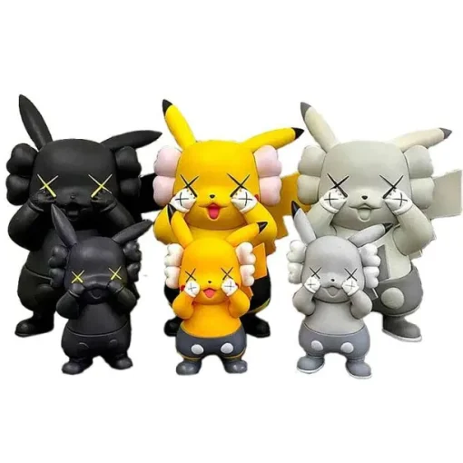 Pkm.store Pokemon Figuren-Pikachu Anime Figuren In Verschiedenen Farben (10Cm Oder 18Cm)