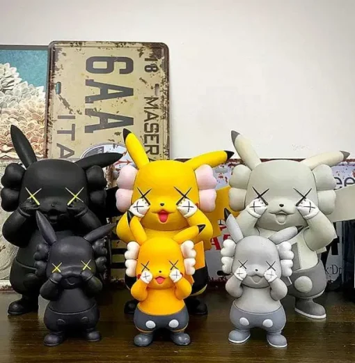 Pkm.store Pokemon Figuren-Pikachu Anime Figuren In Verschiedenen Farben (10Cm Oder 18Cm)