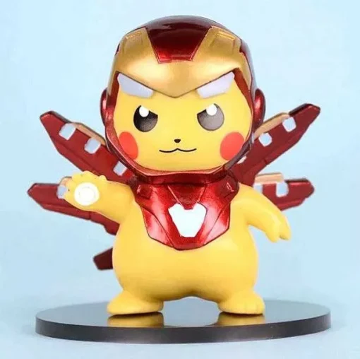 Pkm.store Pokemon Figuren-Pikachu Cosplay Avengers Figuren - Iron Man, Thor, Captain American Etc.