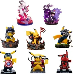 Pkm.store Pokemon Figuren-Pikachu Cosplay Figur (Deadpool, Batman, Darth Vader, Naruto)