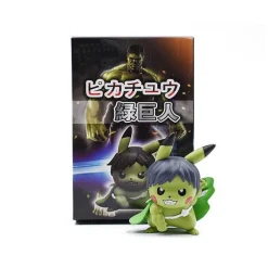 Pkm.store Pokemon Figuren-Pikachu Cosplay Iron Man, Thor, Captain America, Hulk Etc. Figuren (Ca. 10Cm)