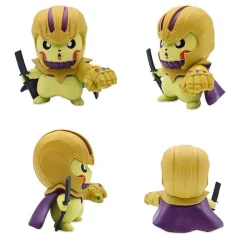 Pkm.store Pokemon Figuren-Pikachu Cosplay Iron Man, Thor, Captain America, Hulk Etc. Figuren (Ca. 10Cm)