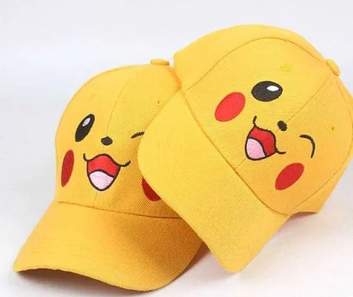 Pkm.store Pokemon Mützen & Caps-Pikachu Cosplay Pokemon Mutze Cap Base Ball Cap Fur Kinder Oder Erwachsene